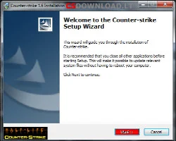 Counter-Strike 1.6 parsisiunima
