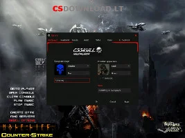 cs 1.6 play game LongHorn skull